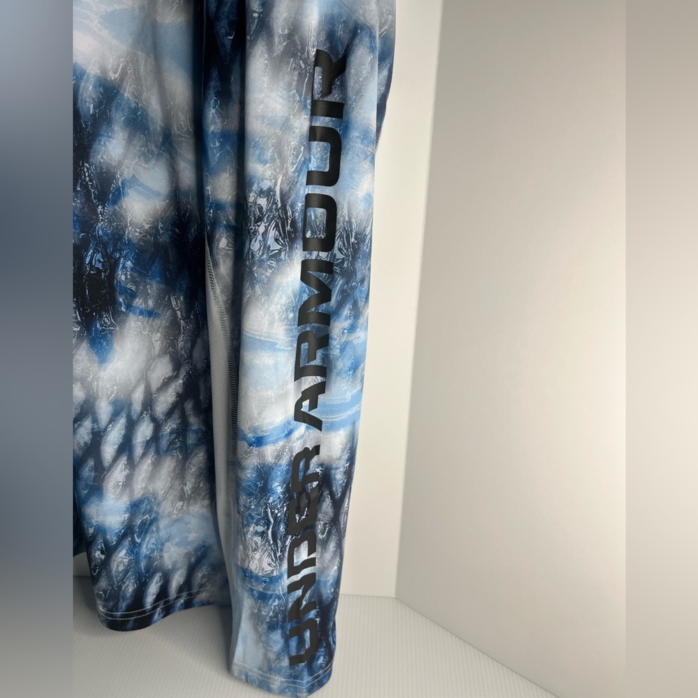 Under Armour Stretch wBreathable Mesh Back Long Sleeved Crew Neck Active Top - Picture 11 of 16